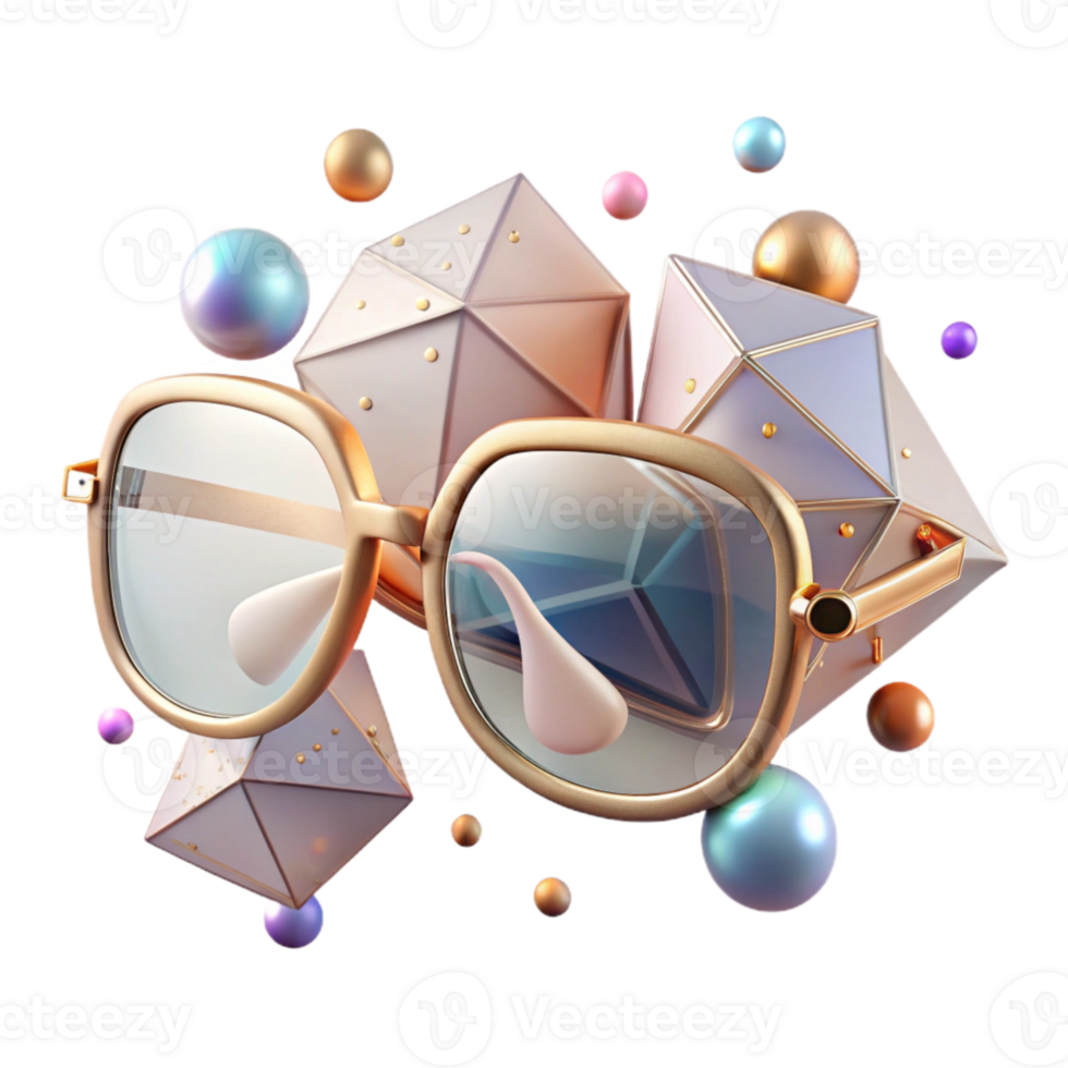 impressive modern Pair of Eyeglasses Wire Frames Transparent Background original png