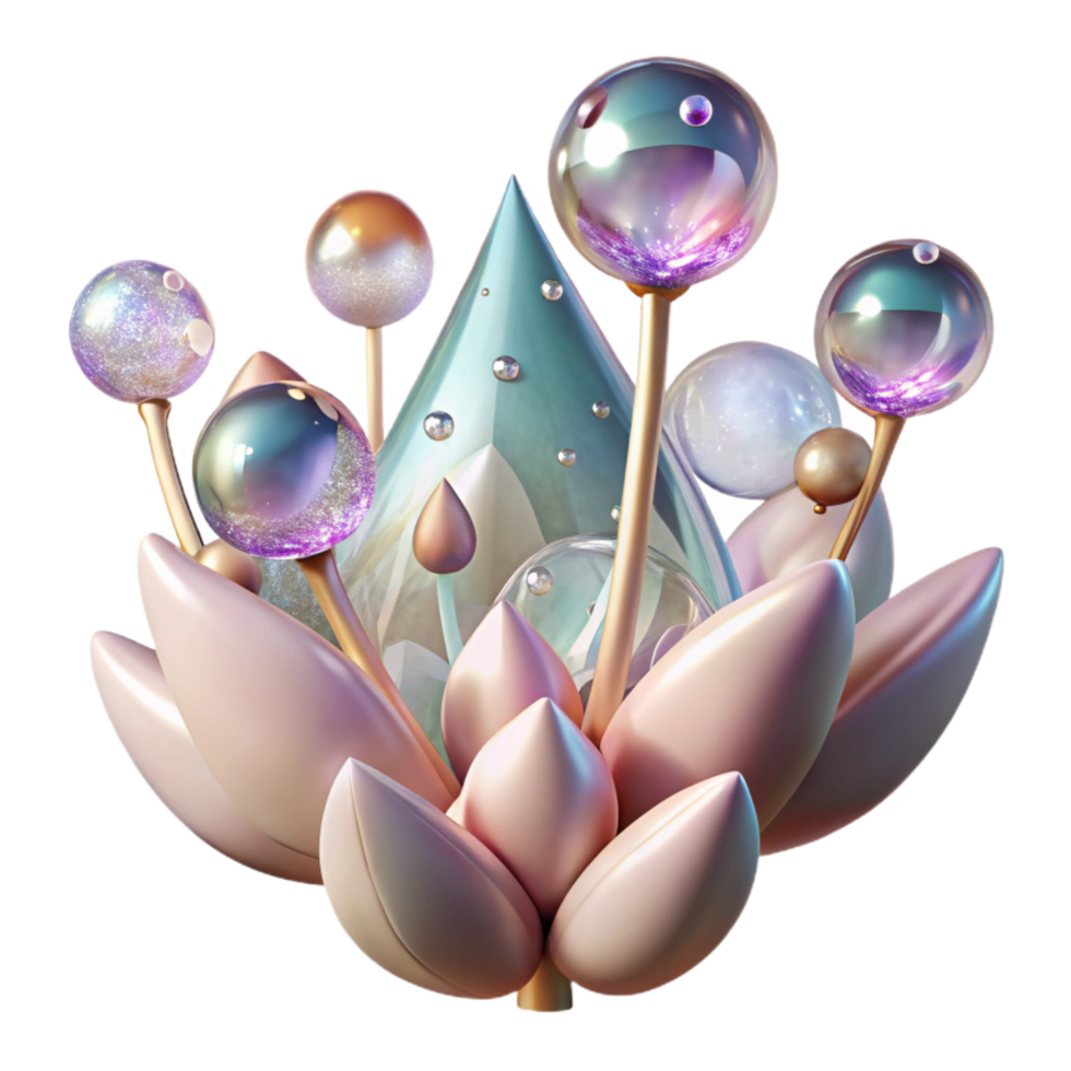 vibrant traditional Rain Drops on Flower Petal Transparent Background authentic png