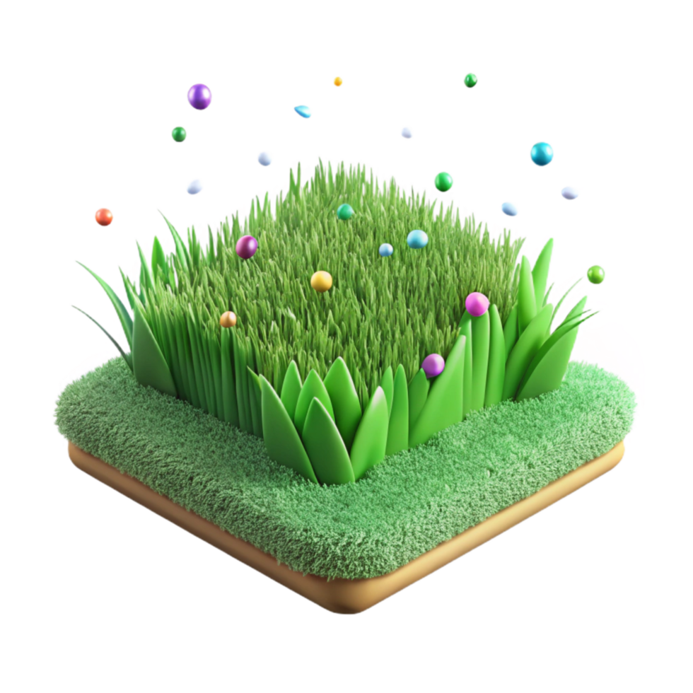 wonderful classic Realistic Green Grass Patch Isolated original png