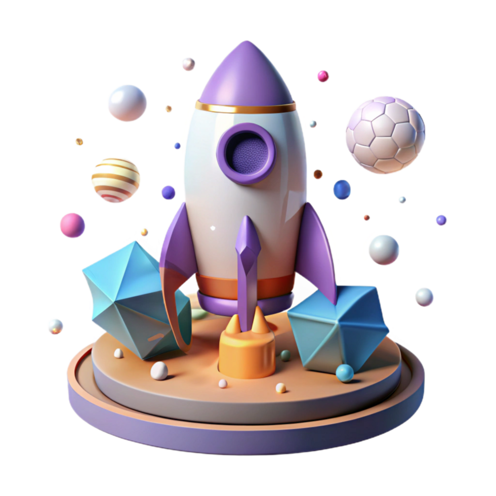 wonderful classic Rocket Launch Pad Transparent Background with Gantry Structure premium png
