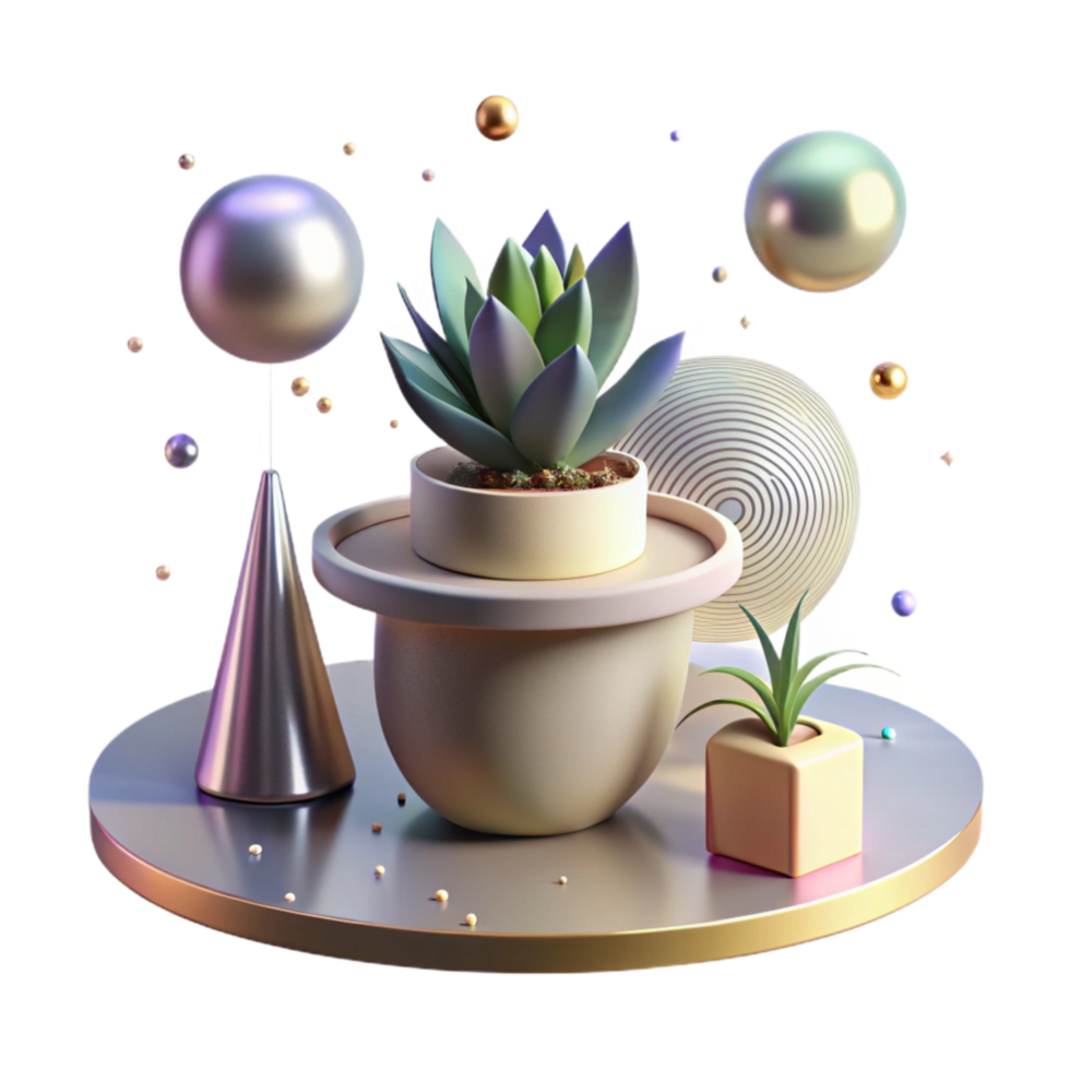 stunning vintage Shadow of Potted Plant on Table Transparent Background professional png