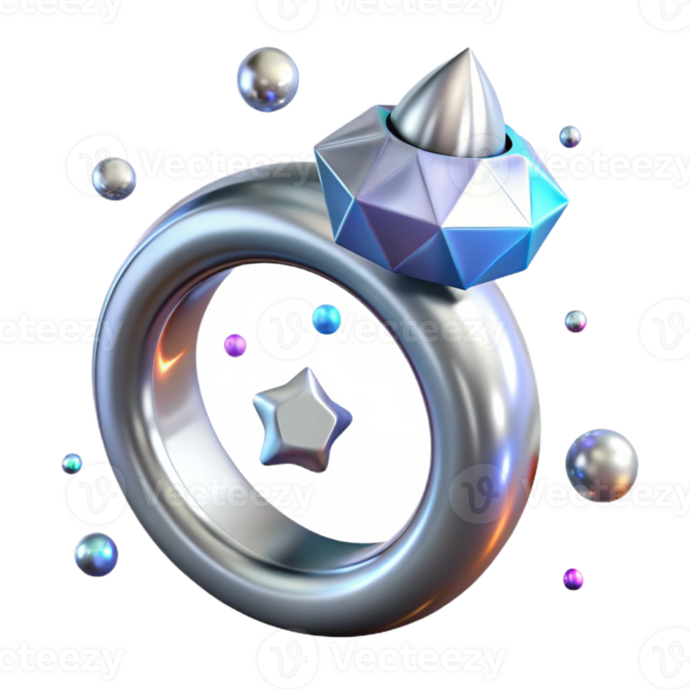 magnificent rustic Silver Ring Jewelry Sparkling Isolated Element high resolution png