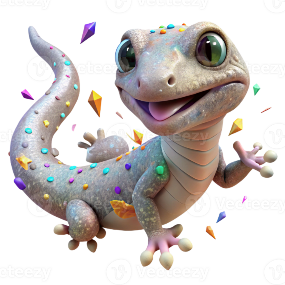 impressive creative Slithering Lizard Scaly Skin Isolated authentic png