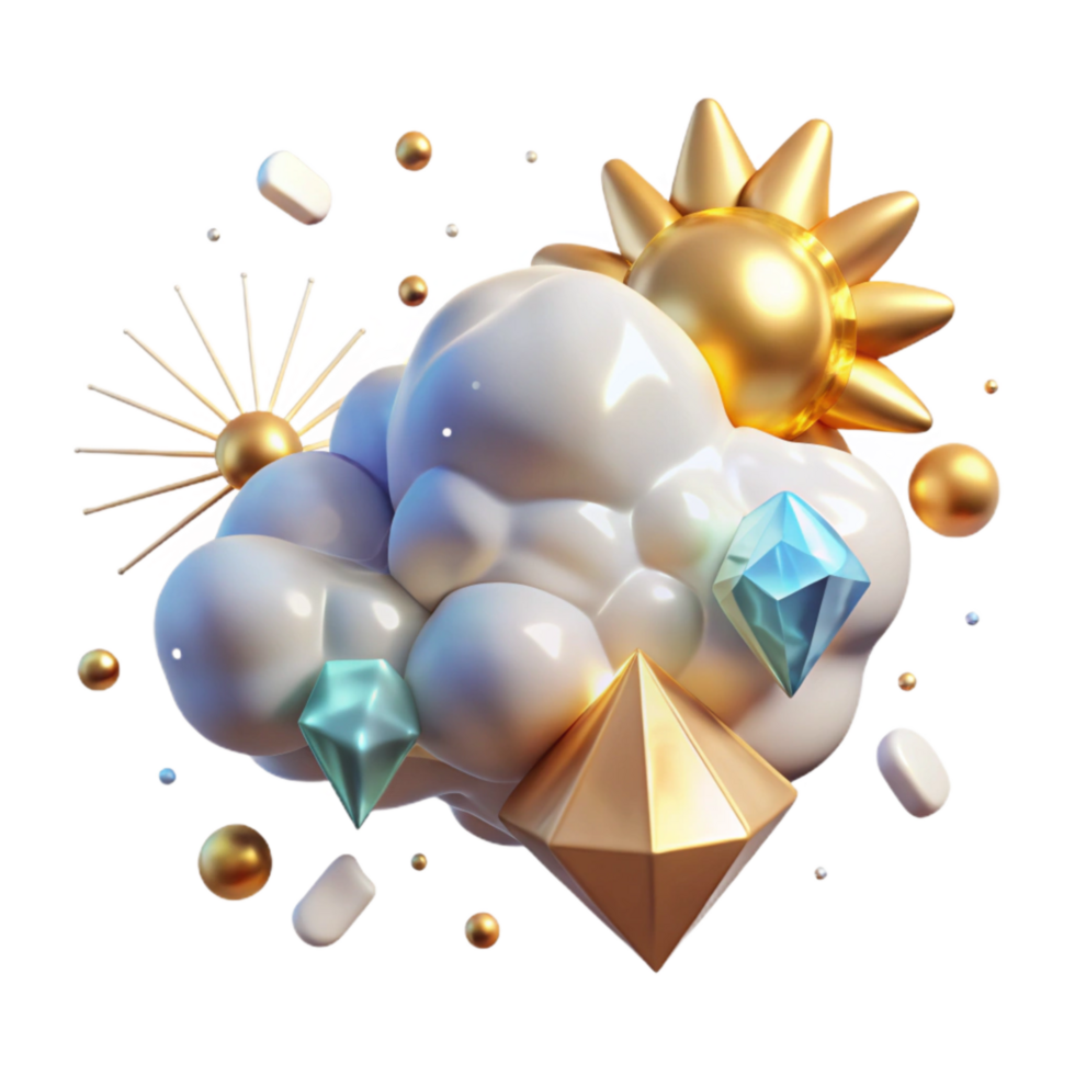 magnificent vintage Sun Rays Through Clouds Transparent Background Cutout high quality png