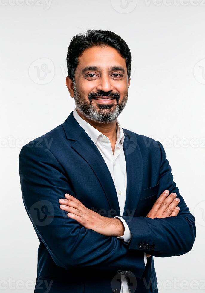 Business Professionals in Formal Suits photo