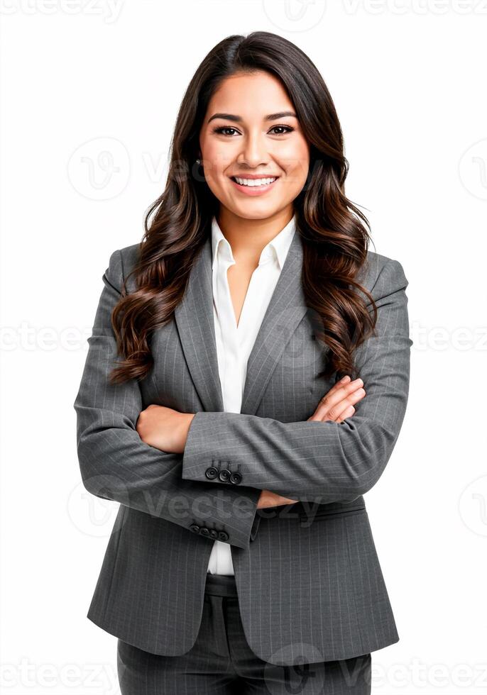Elegant Businesswomen Various Professional Poses photo