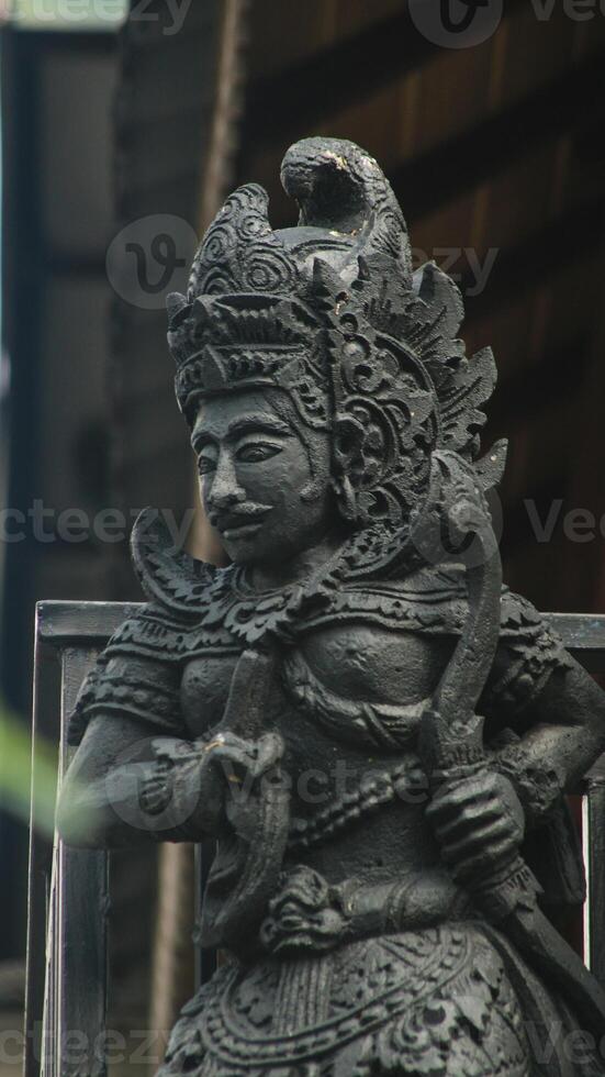 traditional balinese building architecture, balinese hinduism temple photo
