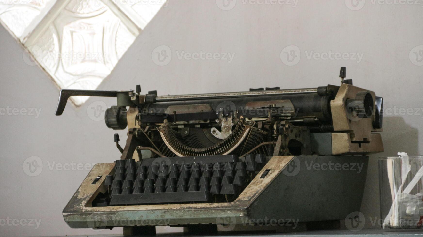 Vintage Typewriter Machine photo