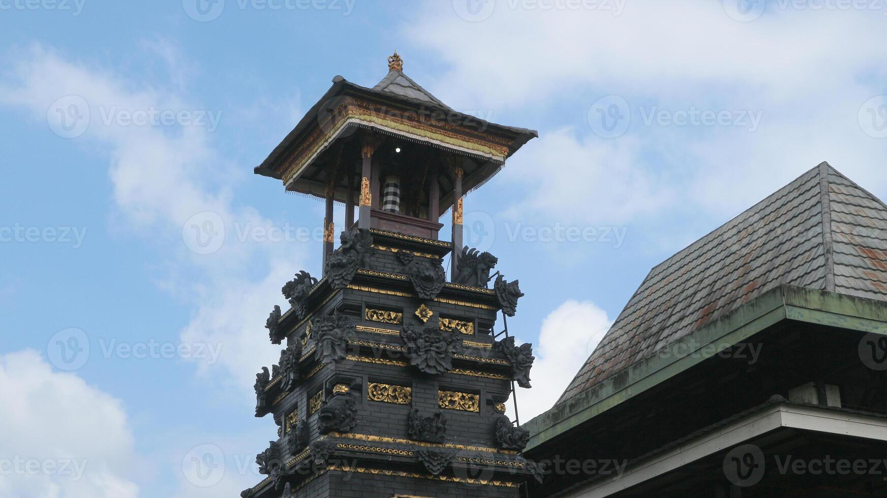 Beautiful stone carvings in Balinese Hindu Temples, photo