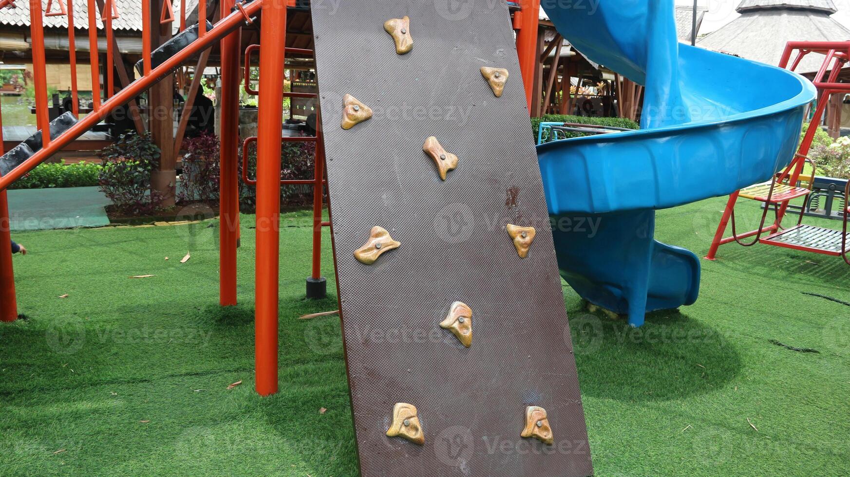 Colorful Playground Full of Fun A vibrant playground designed for children photo