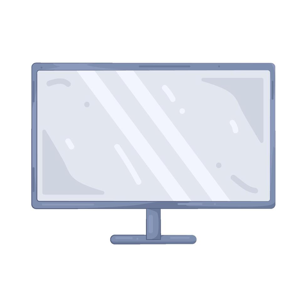 computer monitor Illustration vector
