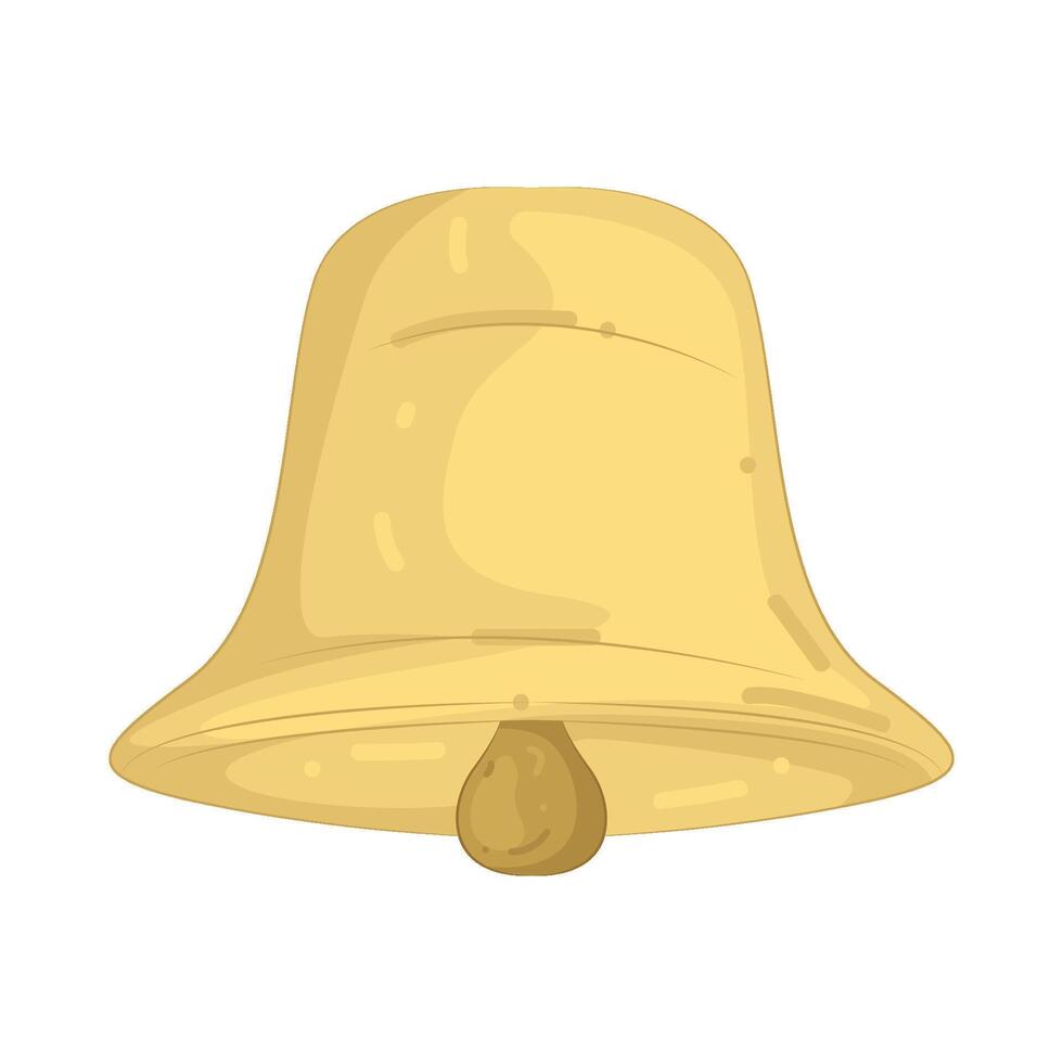 golden bell Illustration vector