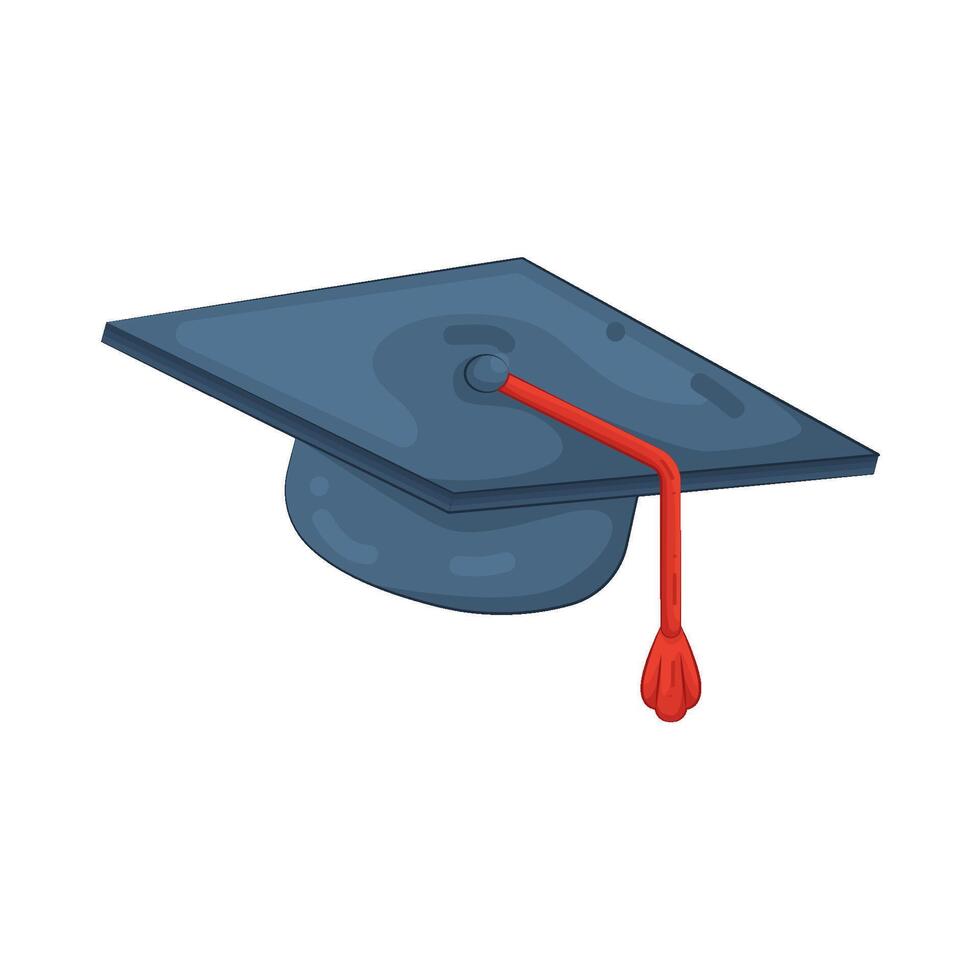 graduations cap Illustration vector