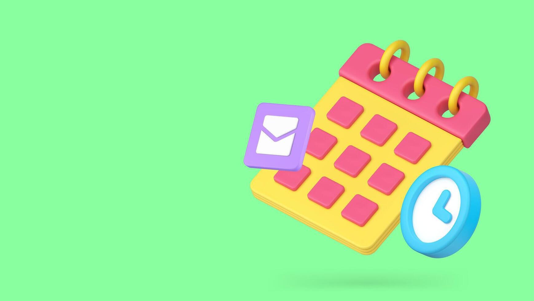 Deadline time management work efficiency and productivity banner copy space illustration vector