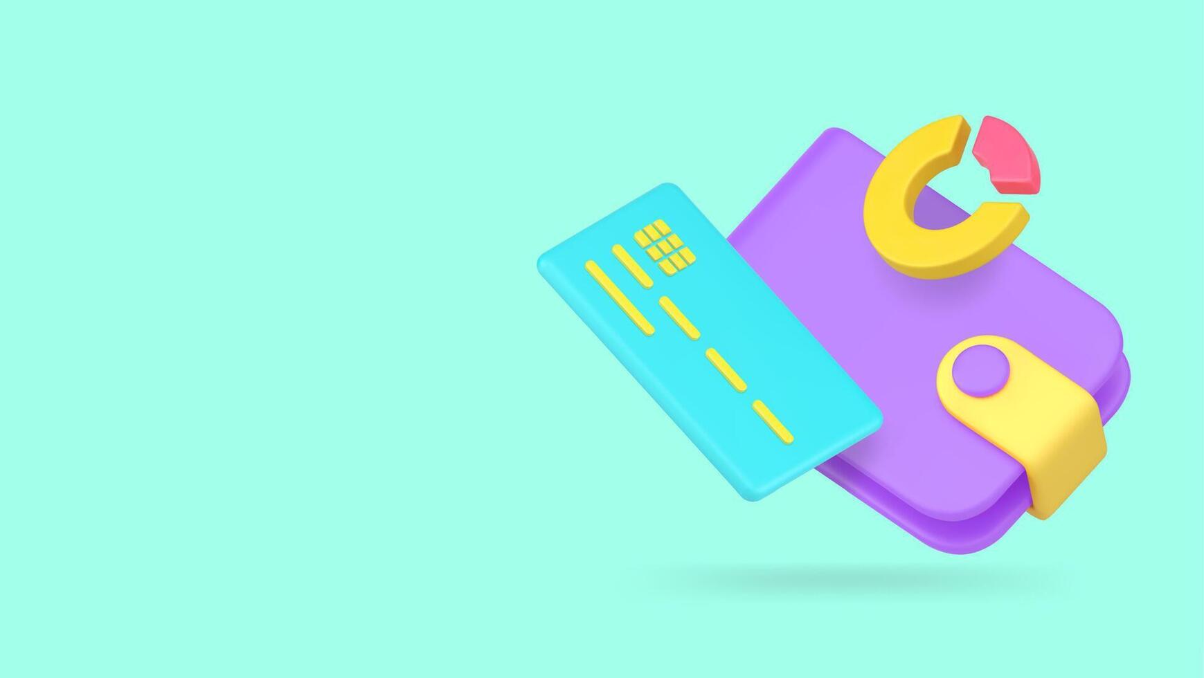Financial budget accounting analyzing online banking banner copy space illustration vector