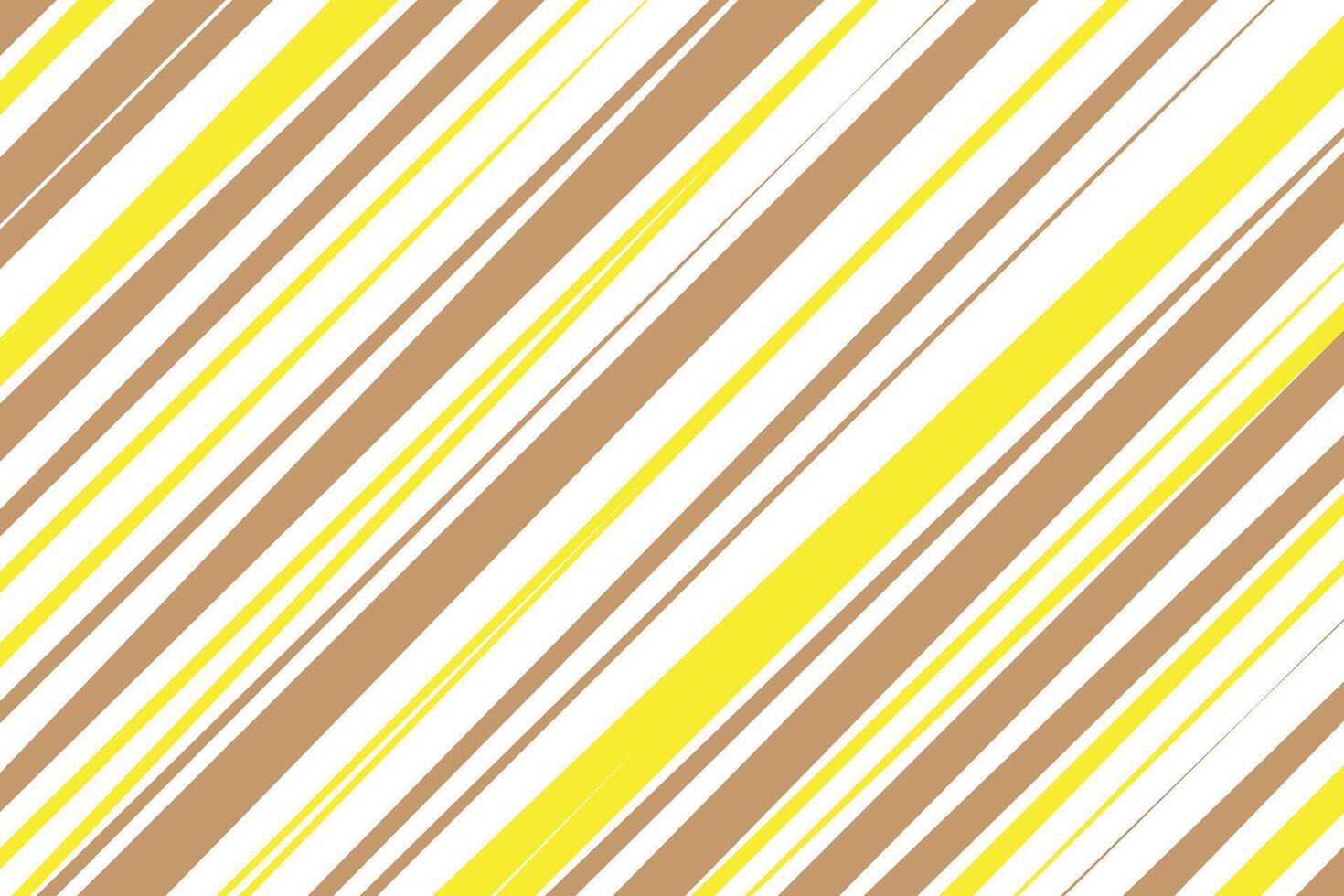 simple abstract brown yellow color thin to thick diagonal line pattern diagonal stripes pattern in yellow, brown, and white vector