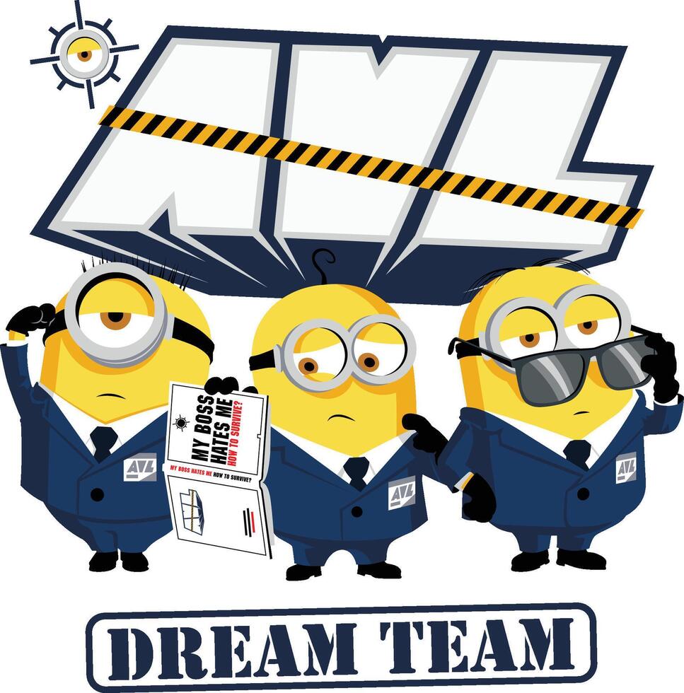 AVL dream team vector