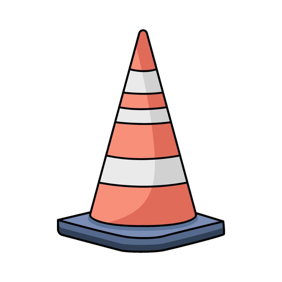 illustration of Cone vector