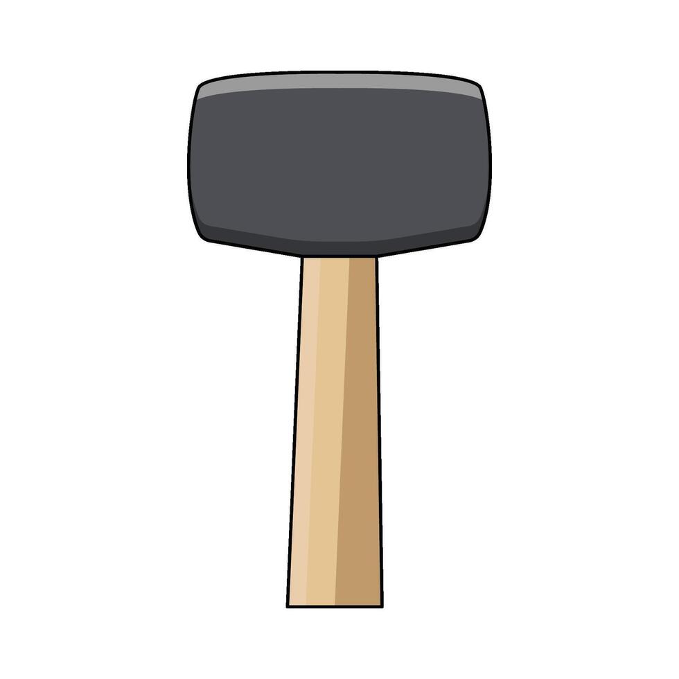 illustration of Mallet vector