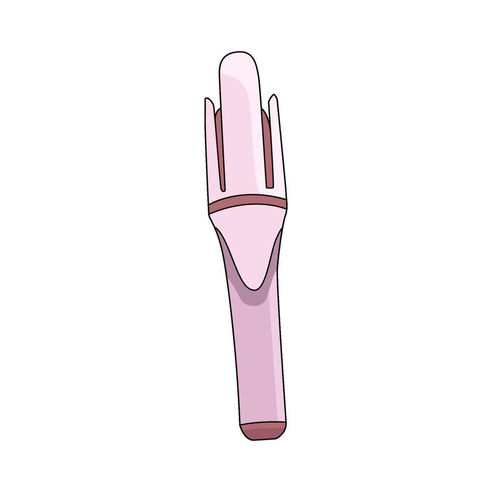 illustration of Hair Curler vector