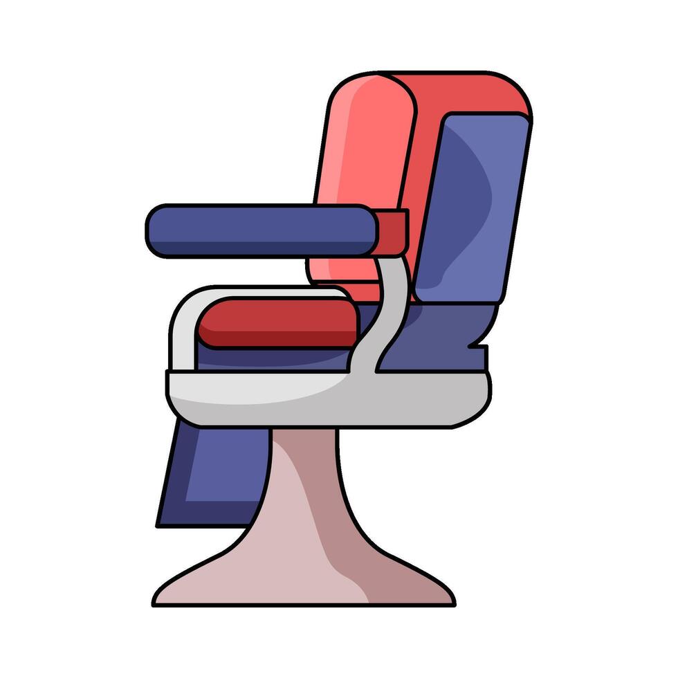 A Barber Chair vector