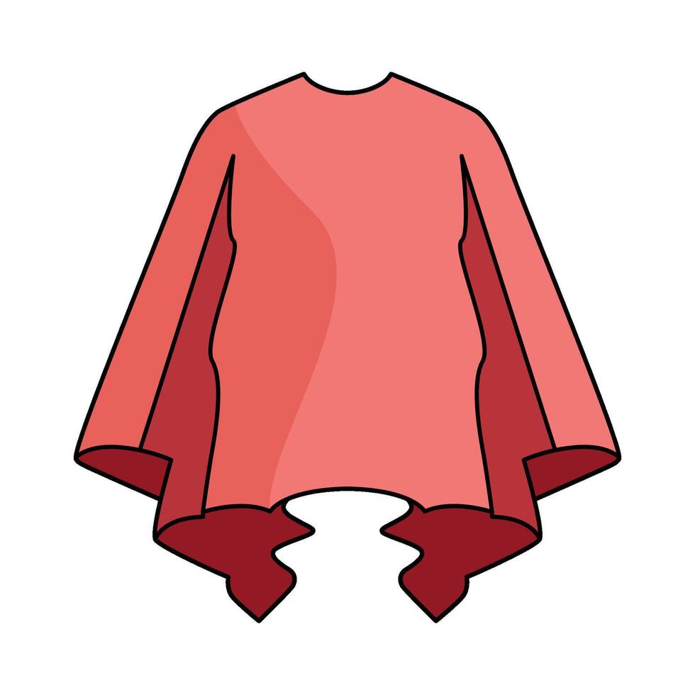 illustration of Haircut Cape vector
