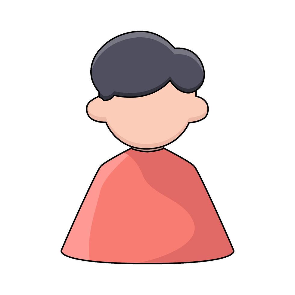 Barber client illustration vector