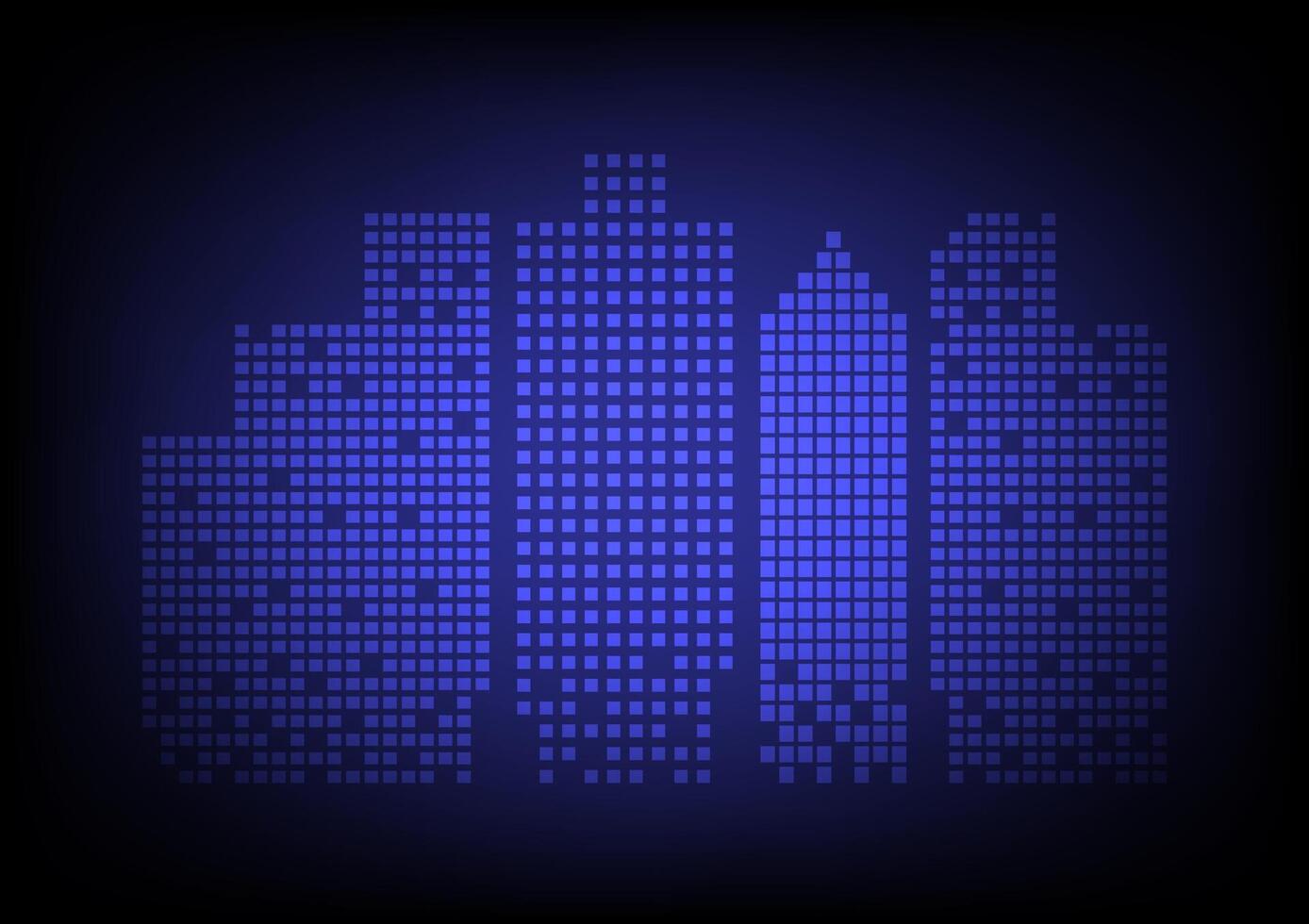Abstract background with building cityscape vector