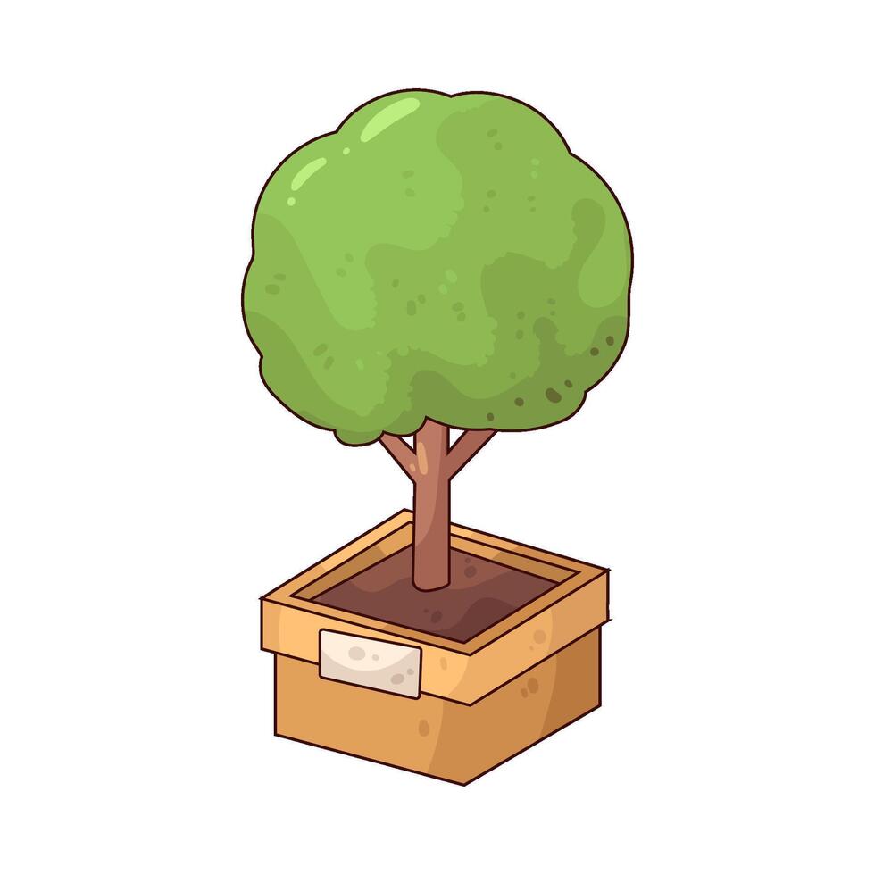 Adopt a Tree Gift vector