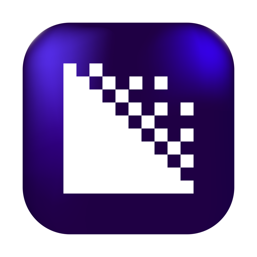 Adobe Media Encoder logo, square rounded Adobe Media Encoder logo, Adobe Media Encoder logo free download png