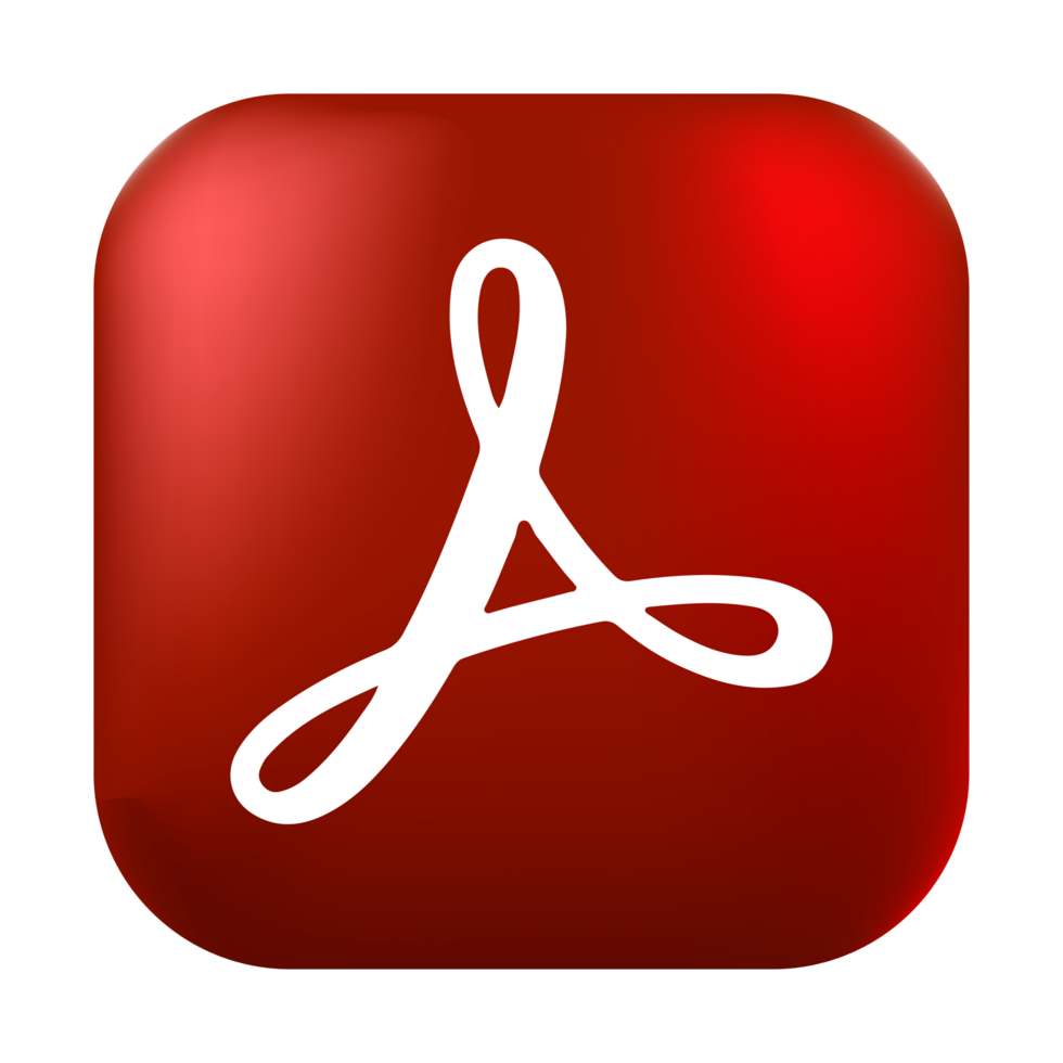 Adobe Acrobat Reader logo, free download Adobe Acrobat Reader logo png