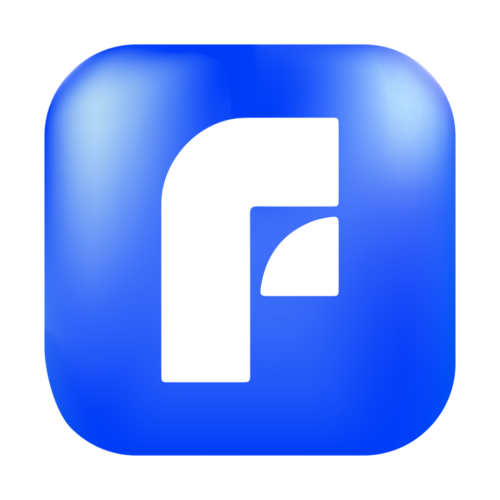 F secure antivirus logo, square rounded F secure antivirus logo, F secure antivirus logo free download png