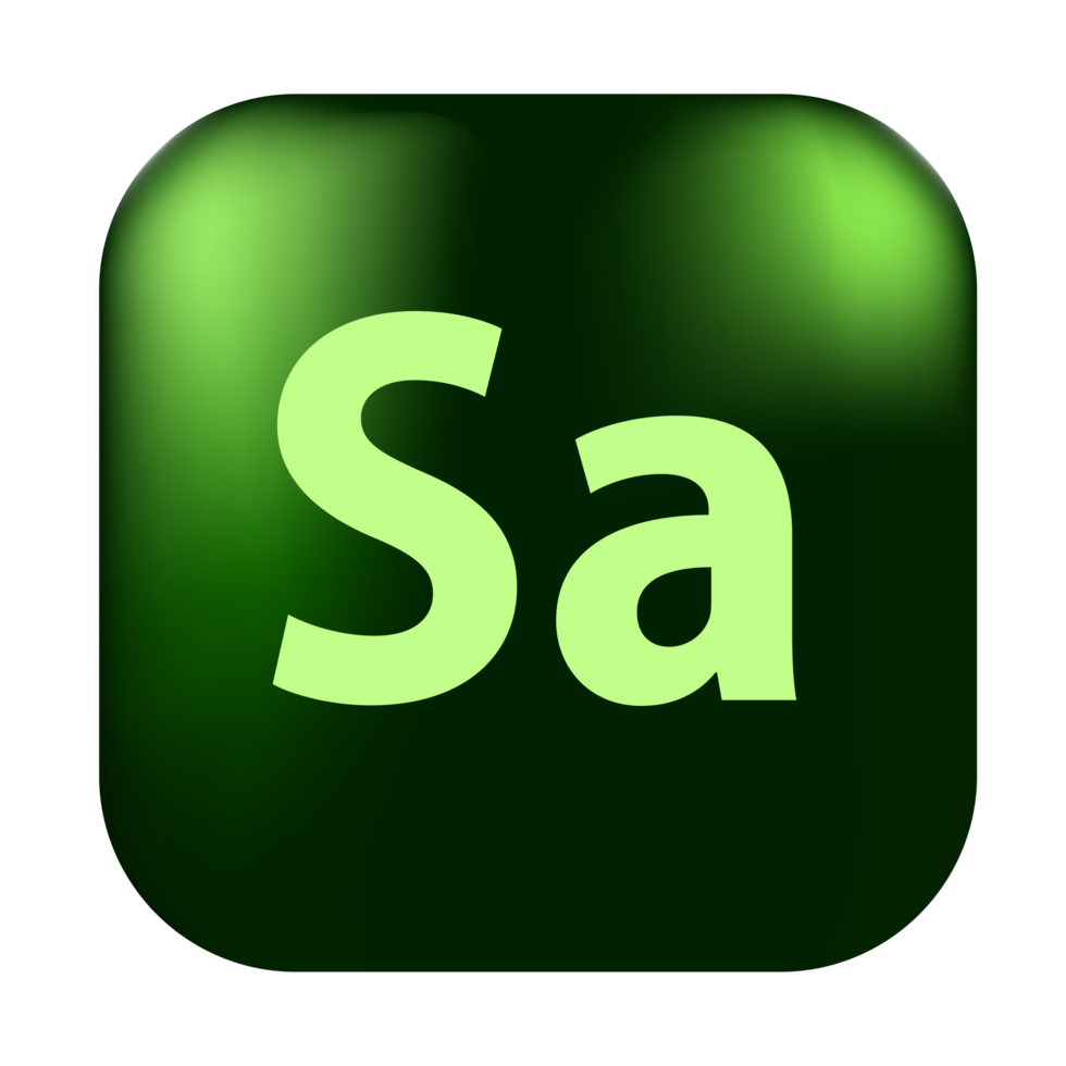 Adobe Substance 3D Sampler logo, square rounded Adobe Substance 3D Sampler logo, Adobe Substance 3D Sampler logo free download png