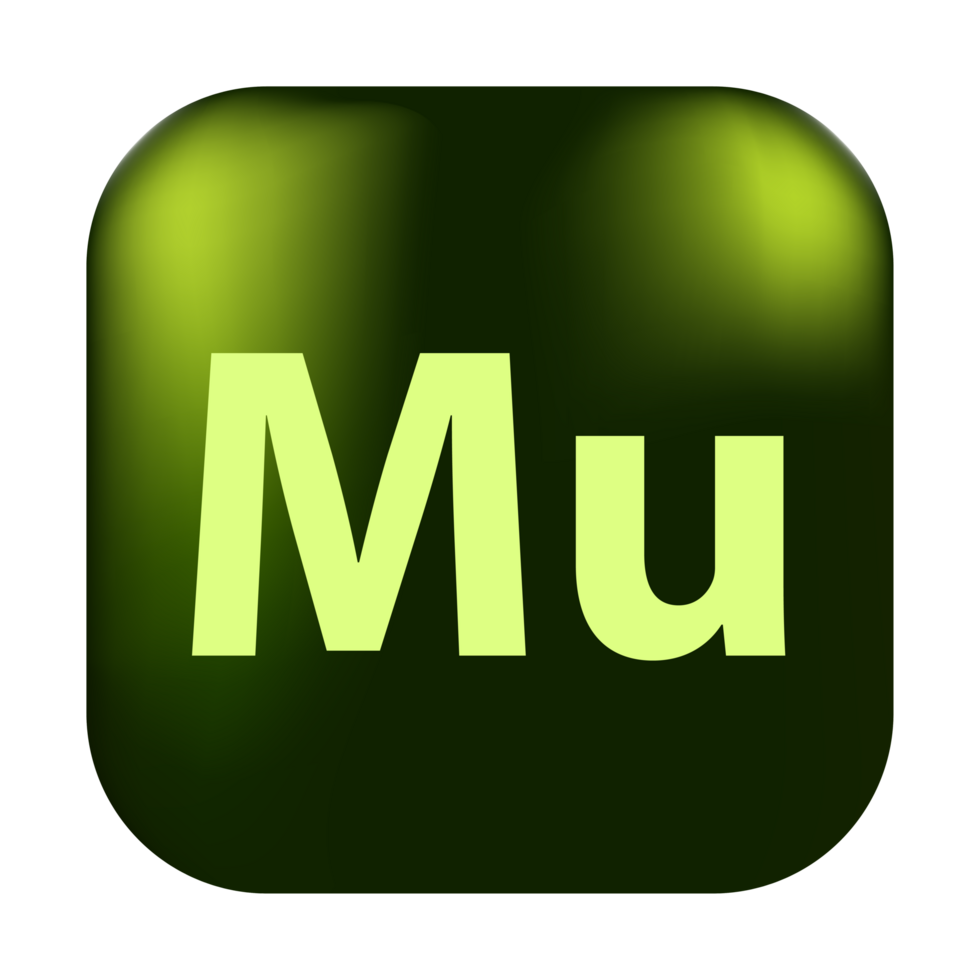 Adobe Muse logo, square rounded Adobe Muse logo, Adobe Muse logo free download png