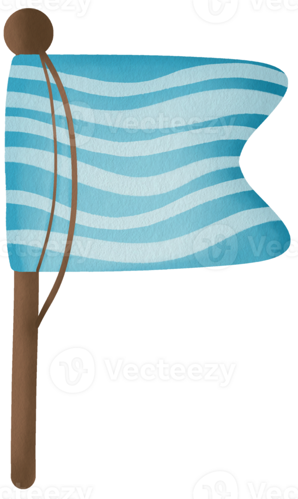 Cartoon Flag,Cute Flag,Striped Flag,Whimsical Flag,Nautical Flag,Blue Striped Flag png