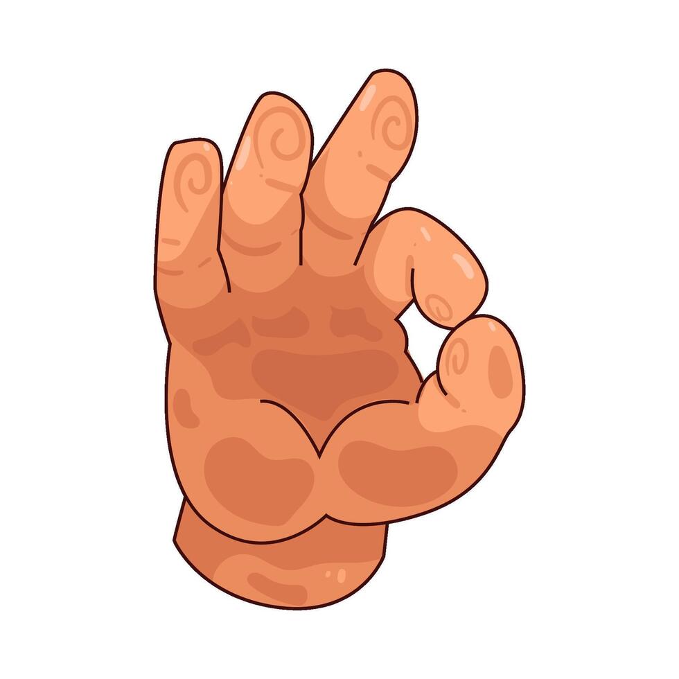 illustration of Okay vector