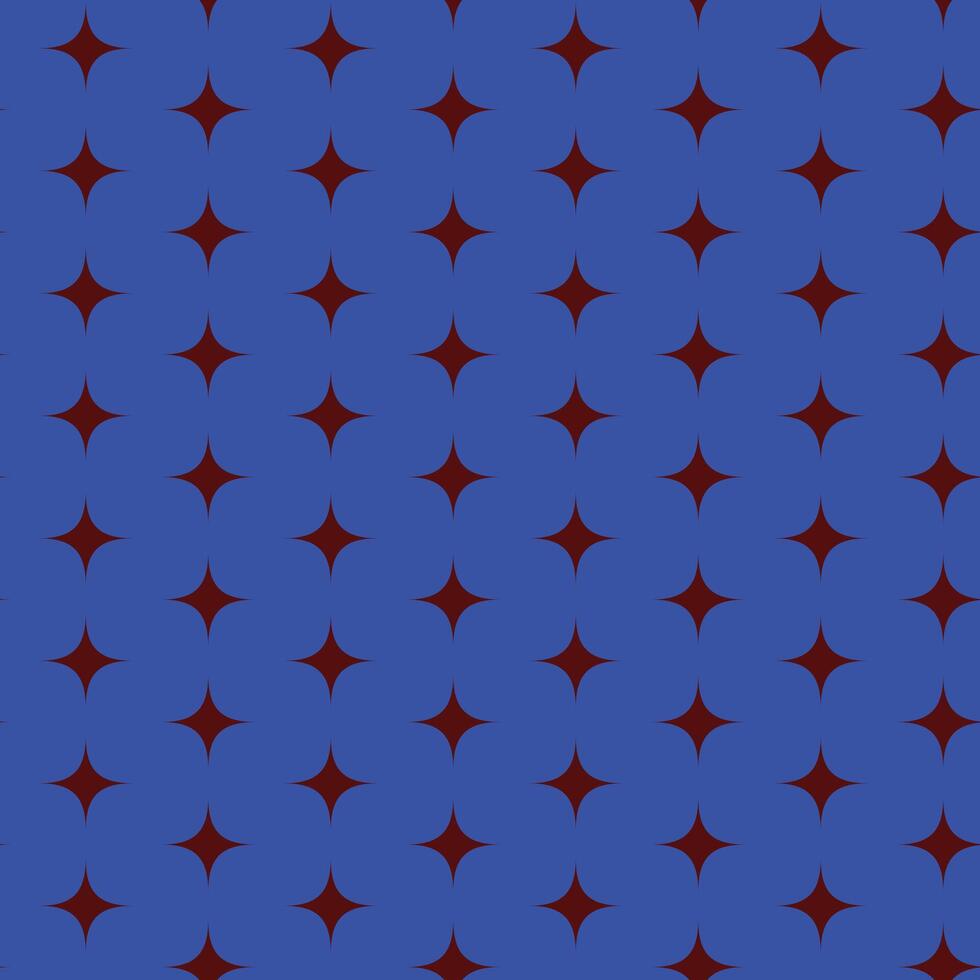 Symbols on Modern Fabric vector
