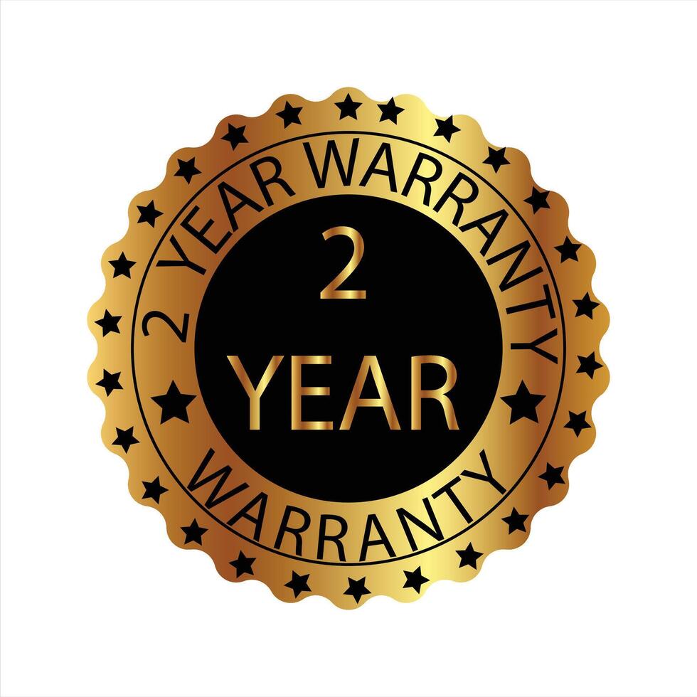 Authentic Warranty Tag vector