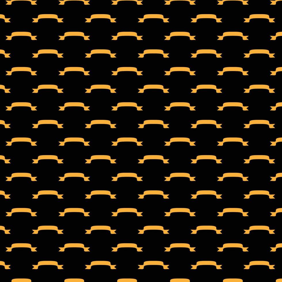 Orange Tile Pattern on Black vector