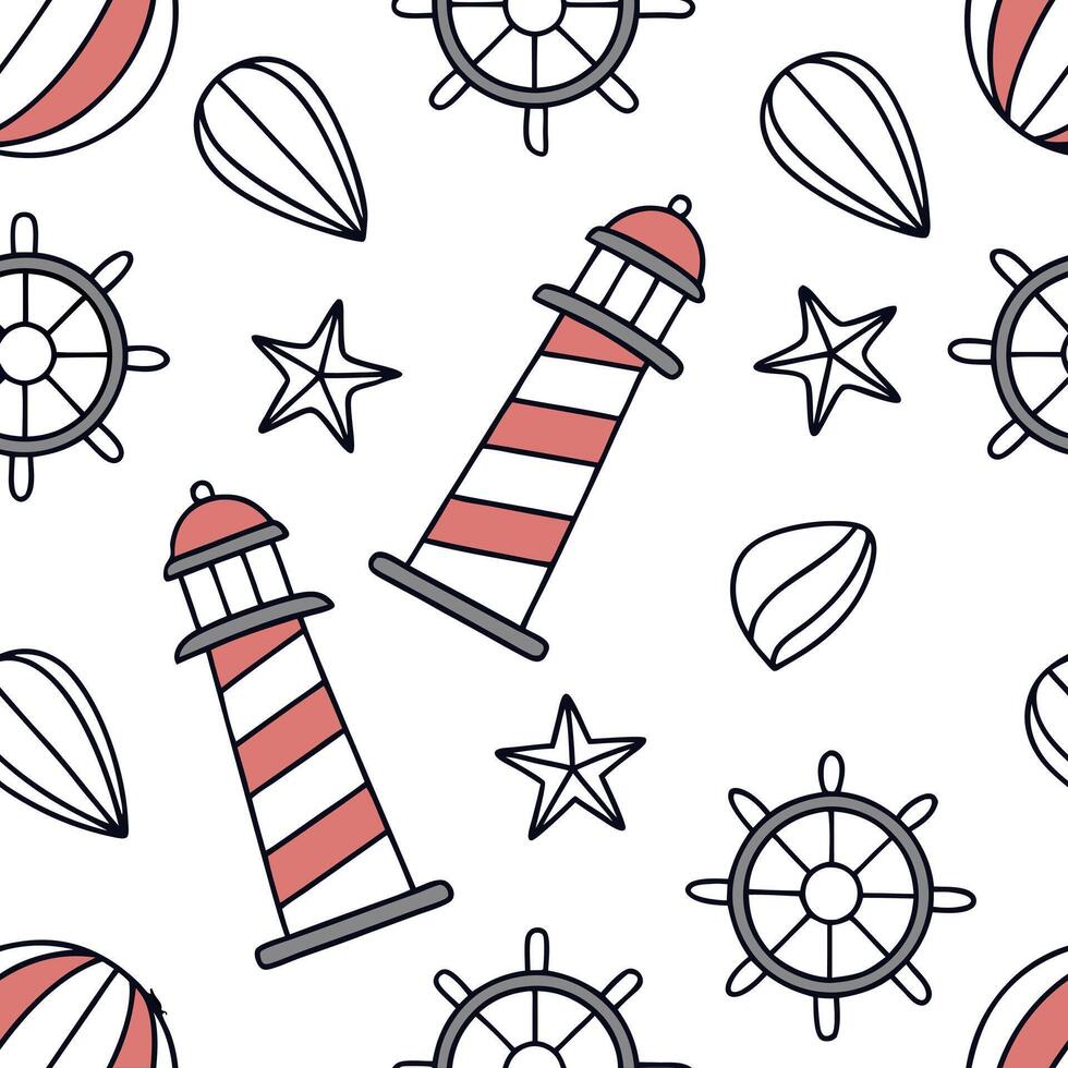 Flat Contemporary seamless pattern with virtual design elements and crisp digital textures in tiled format under isolated whitebalance effect concept as Crisp digital textures and Clean Pro 3 vector