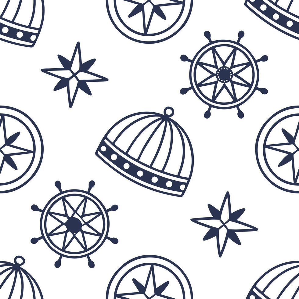 Flat Design seamless tiles featuring ethnic repeats geometric patterns and cultural motifs all balanced by a white space backdrop concept as Geometric ethnic patterns and cultural Clean Pro vector