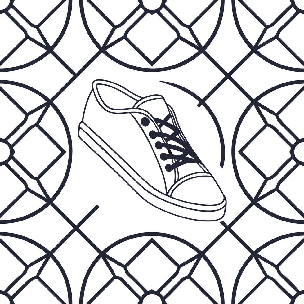 Flat Elegant seamless tile pattern merging refined techno geometrics with clean angular lines and digital motifs highlighted by isolated whitebalance precision concept as Clean dig Clean Pro 2 vector