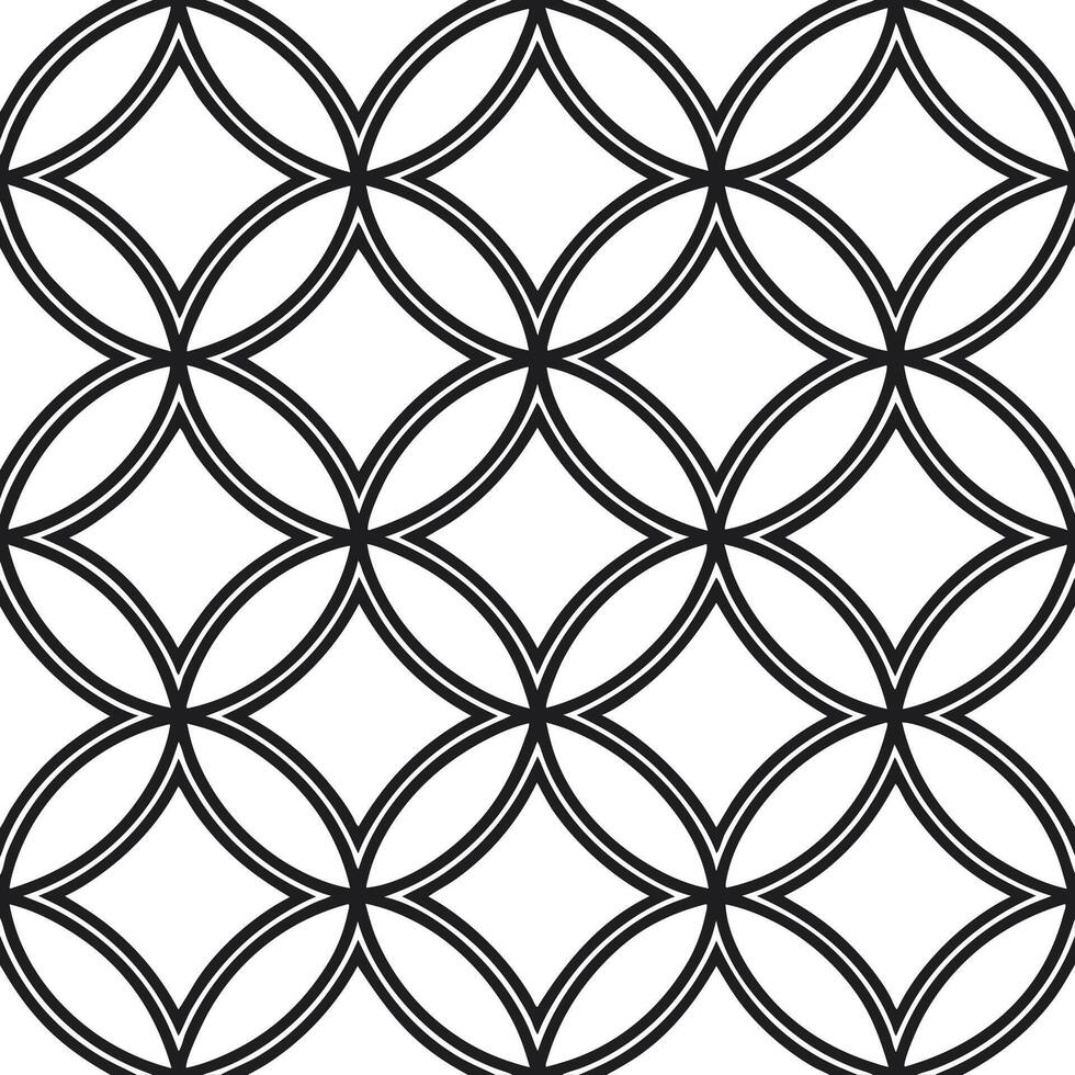 Flat Elegant square lattice seamless pattern refined isolated white background perfect for upscale branding high end stationery sophisticated packaging concept as Refined square la Clean Pro vector