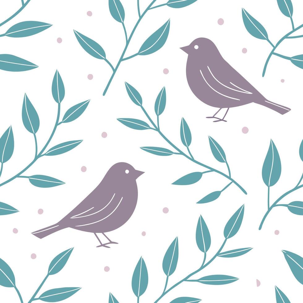 Flat Fresh spring nature seamless pattern with crisp green leaves and dewdrops for a revitalizing spring aesthetic concept as Dew kissed leaves pattern with vibrant green hues and Clean Pro 2 vector