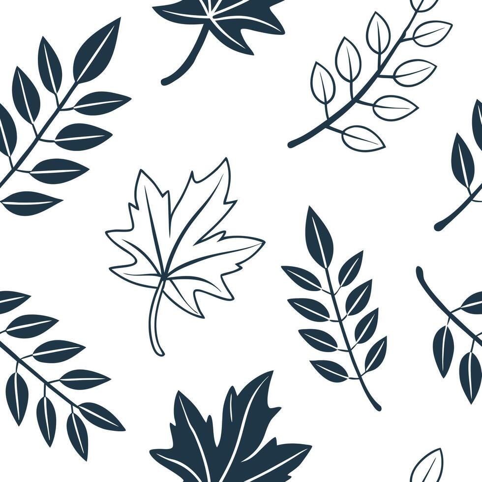 Flat Retro botanical seamless pattern with bold colors for lively interiors concept as Vibrant botanical elements in a retro seamless pattern bringing energy and life to interiors Clean Pro vector