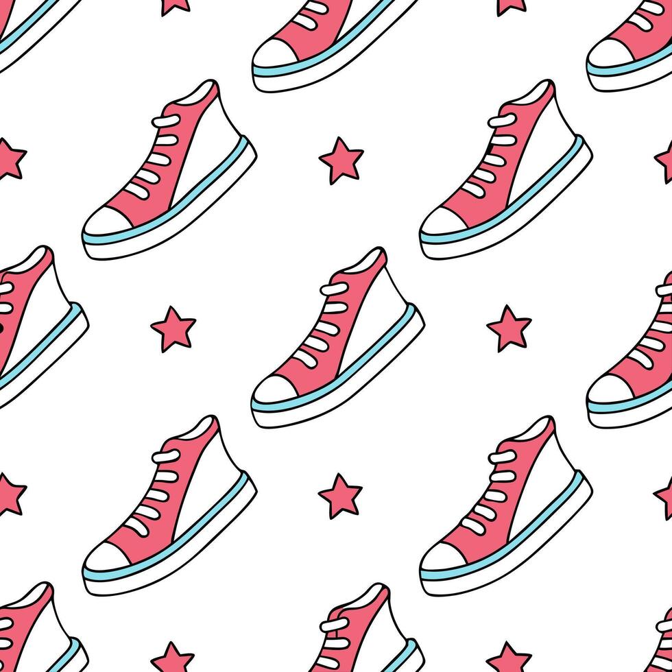 Flat Retro wave seamless pattern with flowing lines and neon accents for dynamic backgrounds concept as Dynamic retro wave pattern featuring flowing lines and neon accents perfect Clean Pro vector