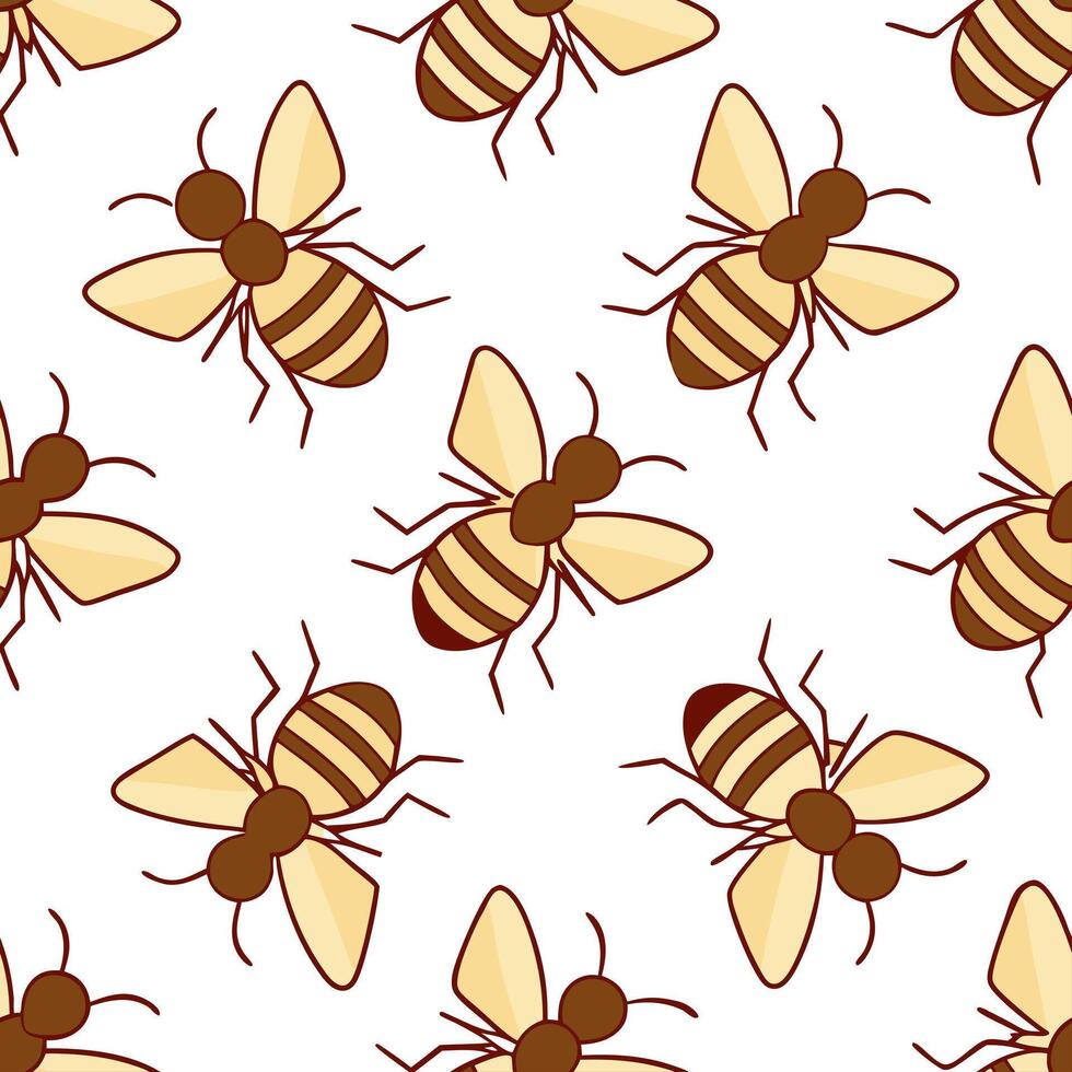 Flat Warm summer sun seamless tile pattern with honey and amber hues for a cozy sunlit home environment concept as Honey and amber hues arranged seamlessly for creating a cozy sunl Clean Pro vector