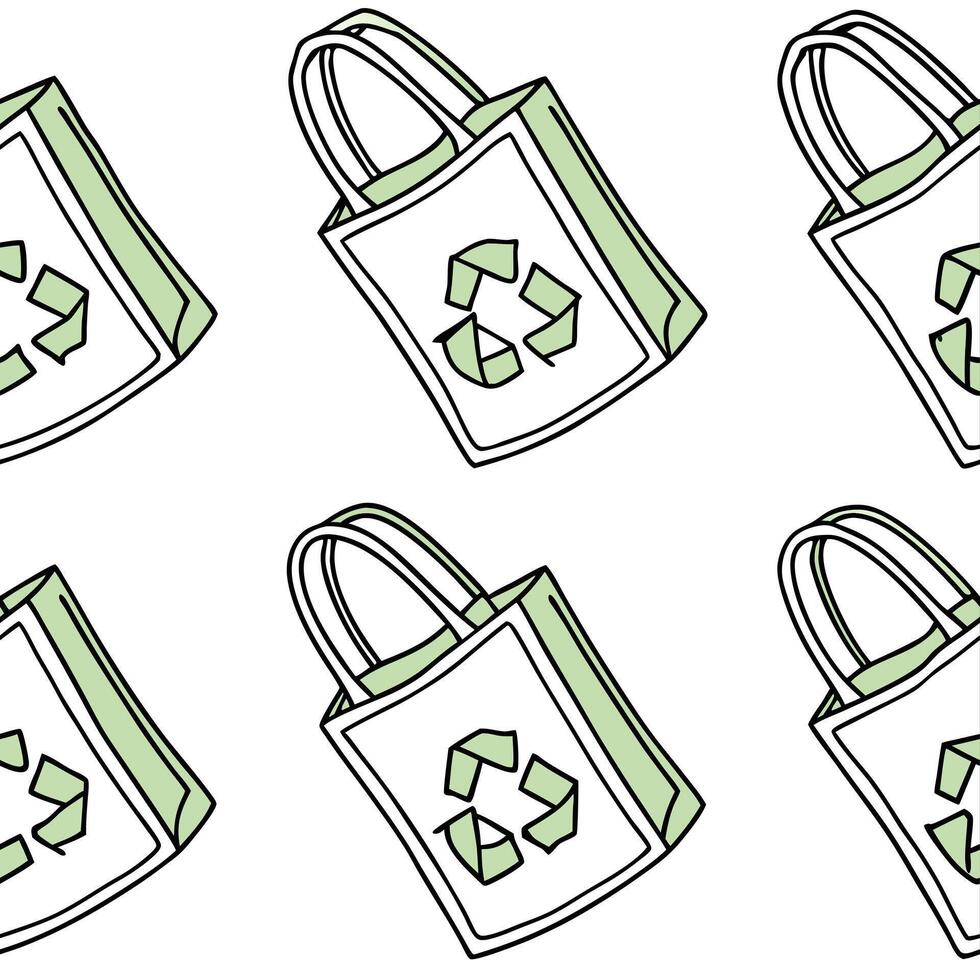 Glossy Reusable Bag Background concept as A seamless background featuring a glossy reusable shopping bag symbolizing sustainability for New Year 2026 The camera captures the shiny Clean Pro 2 vector