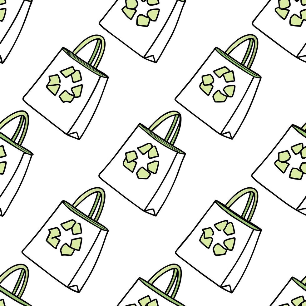 Glossy Reusable Bag Elements concept as A seamless design featuring glossy reusable shopping bags symbolizing sustainability for New Year 2026 The camera captures the shiny Clean Pro 2 vector