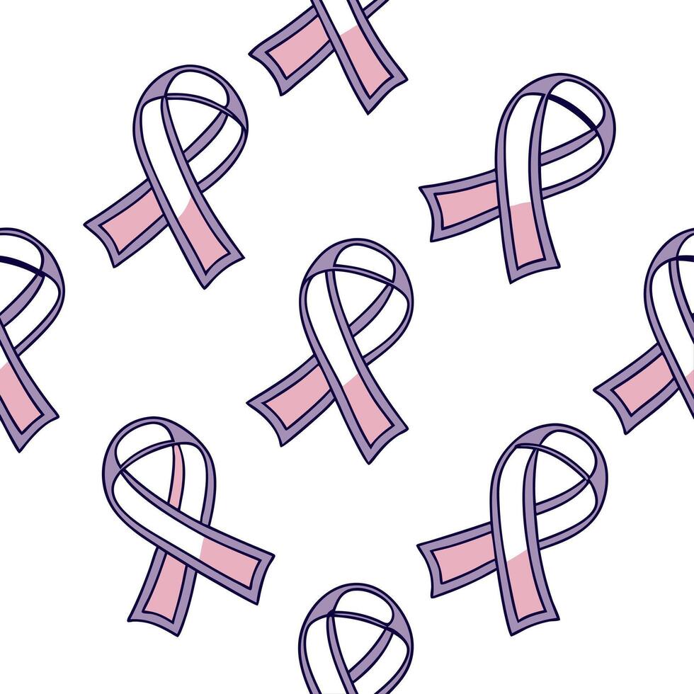 Holographic Awareness Symbols concept as Design a seamless background featuring holographic symbols related to World AIDS Day with a glossy finish leaving the center open for copy Clean Pro vector
